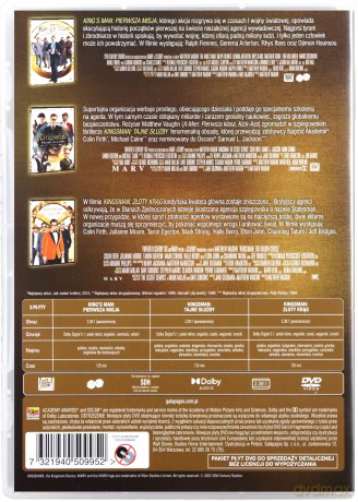 Kingsman 1-3 (King's Man) Kolekcja [BOX] [3DVD]