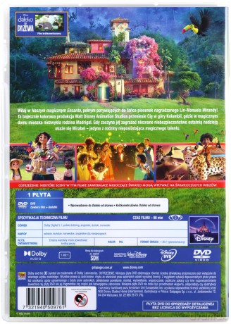 Nasze magiczne Encanto (Disney) [DVD]