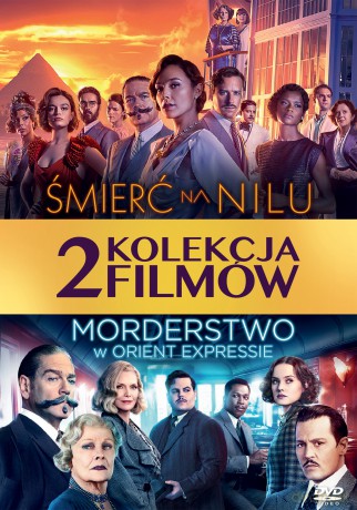Śmierć na Nilu / Morderstwo w Orient Expressie Pakiet [2DVD]