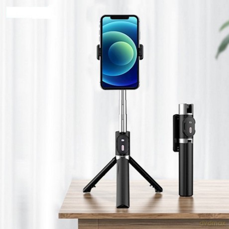 BWOO selfiestick Bluetooth ZP12 czarny