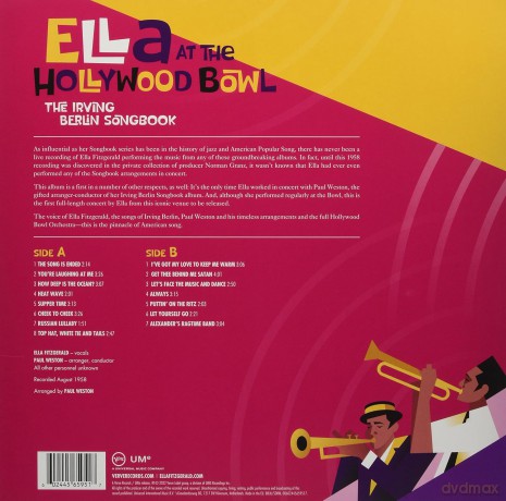Ella Fitzgerald: Ella At The Hollywood Bowl: The Irving Berlin Songbook [Winyl]