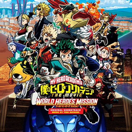 My Hero Academia: World Heroes' Mission soundtrack (Yuki Hayashi) [2xWinyl]