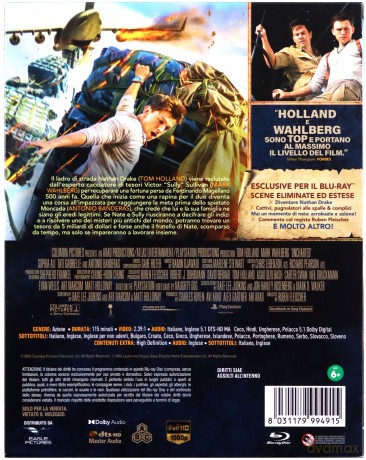 Uncharted [Blu-Ray]