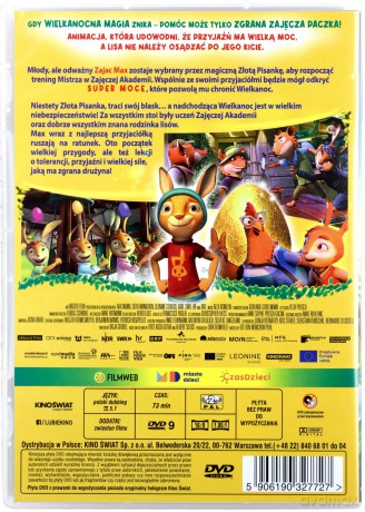Zając Max: misja pisanka [DVD]