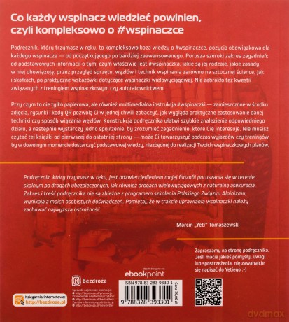 #wspinaczka. Podręcznik dla początkujących i średnio zaawansowanych - Marcin "Yeti" Tomaszewski [KSIĄŻKA]