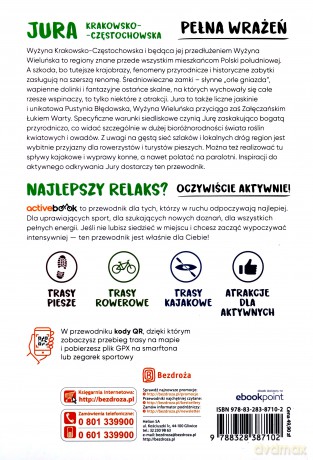 Jura Krakowsko-Częstochowska pełna wrażeń ActiveBook - Krzysztof Bzowski [KSIĄŻKA]