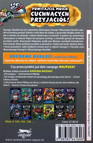 Kapitan Majtas i sensacyjna saga o sir Śmierdzisławie - Dav Pilkey [KSIĄŻKA]