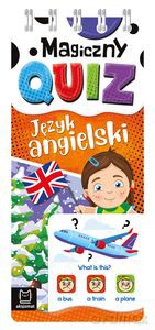 Magiczny quiz. Język angielski. Spirala - Agnieszka Bator [KSIĄŻKA]