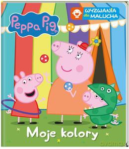 Peppa Pig. Wyzwania dla malucha. Moje kolory [KSIĄŻKA]