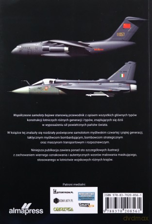 Współczesne samoloty bojowe. Myśliwce, bombowce, samoloty rozpoznawcze - Ryan Cunninghan [KSIĄŻKA]