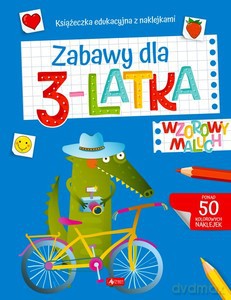 Wzorowy maluch. Zabawy dla 3-latka [KSIĄŻKA]