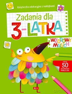 Wzorowy maluch. Zadania dla 3-latka [KSIĄŻKA]