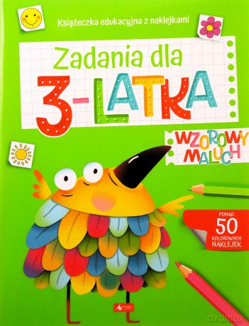 Wzorowy maluch. Zadania dla 3-latka [KSIĄŻKA]