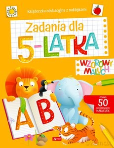Wzorowy maluch. Zadania dla 5-latka [KSIĄŻKA]