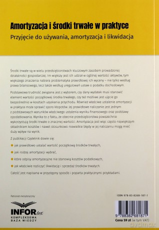 Amortyzacja i środki trwałe w praktyce [KSIĄŻKA]