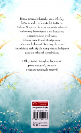 Ania z Zielonego Wzgórza - Lucy Maud Montgomery [KSIĄŻKA]