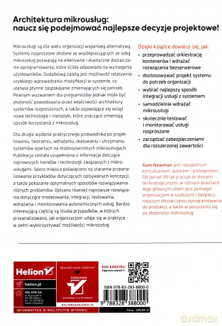 Budowanie mikrousług Projektowanie drobnoziarnistych systemów - Sam Newman [KSIĄŻKA]