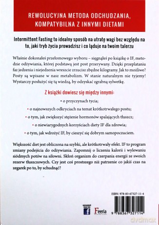 Dieta IF Post przerywany. Jedz przez 8 godzin, chudnij przez 16 - JB Rives [KSIĄŻKA]