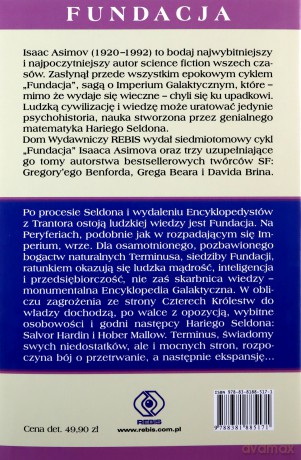 Fundacja wyd.3/2022 popr. - Isaac Asimov [KSIĄŻKA]