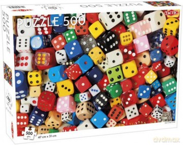 Puzzle Dices Pattern 500 elementów [PUZZLE]