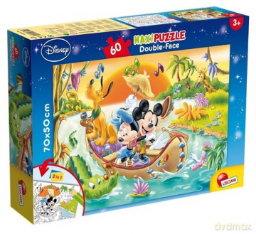 Puzzle dwustronne Maxi 60 Myszka Mickey [PUZZLE]