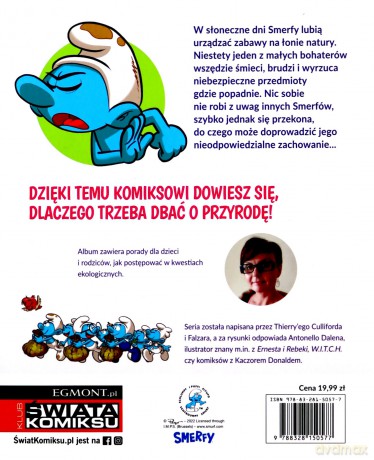 Smerfy i świat emocji. Smerf, który śmiecił [KOMIKS]