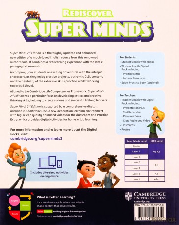 Super Minds Level 1 Workbook with Digital Pack British English - Herbert Puchta, Peter Lewis-Jones [KSIĄŻKA]
