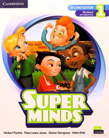 Super Minds Level 1 Workbook with Digital Pack British English - Herbert Puchta, Peter Lewis-Jones [KSIĄŻKA]