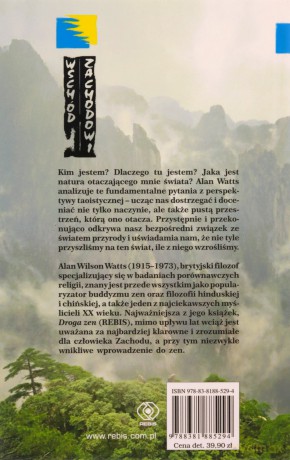 Tao filozofii Zapis wykładów - Alan Watts [KSIĄŻKA]