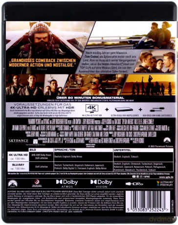 Top Gun: Maverick [Blu-Ray 4K]+[Blu-Ray]