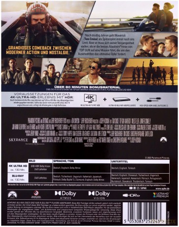 Top Gun: Maverick [Blu-Ray 4K]+[Blu-Ray]