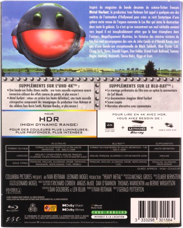 Heavy Metal [Blu-Ray 4K]+[Blu-Ray]