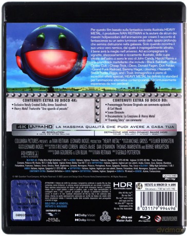 Heavy Metal [Blu-Ray 4K]