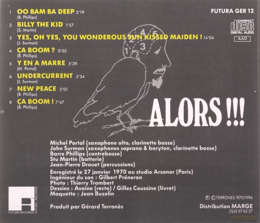 Michel Portal: Alors!!! [CD]