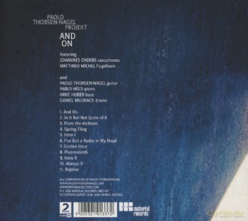 Paolo Thorsen-Nagel Projekt: And On [CD]