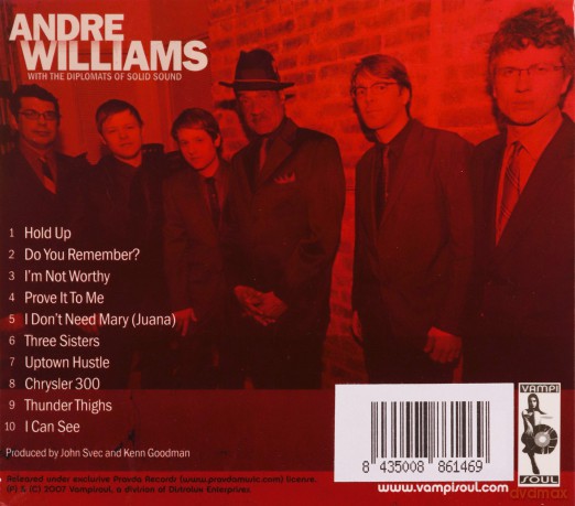 Andre Williams & The Diplomats Of Solid Sound: Aphrodisiac [CD]