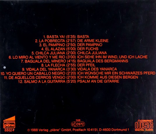 Argentina: Atahualpa Yupanqui: Basta Ya [CD]