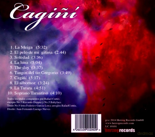 Rafael Cortes: Cagini [CD]