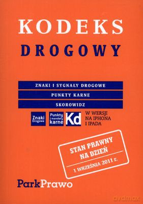 Kodeks Drogowy Skorowidz 01.09.2011 [KSIĄŻKA]