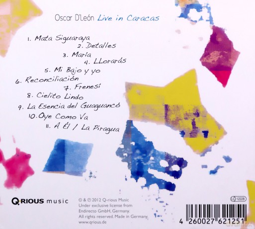 Oscar D'Leon: Live In Caracas [CD]