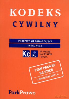 Kodeks Cywilny Skorowidz 01.09.2011 [KSIĄŻKA]