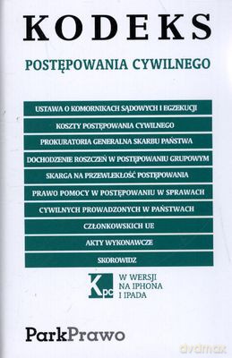 Kodeks Postępowania Cywilnego 01.09.2011 Folia [KSIĄŻKA]