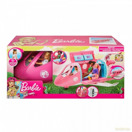 Lalka Barbie Pilotka + Samolot