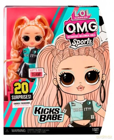 Lalka L.O.L. Surprise OMG Sports, Kicks Babe