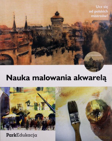 Nauka Malowania Akwarelą - Krzysztof Ludwin [KSIĄŻKA]+[CD]