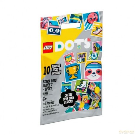 LEGO DOTS Dodatki DOTS seria 7: Sport (41958) [KLOCKI]