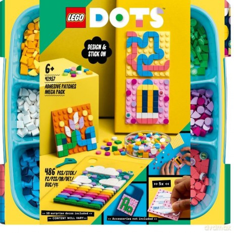 LEGO DOTS Megazestaw nalepek (41957) [KLOCKI]