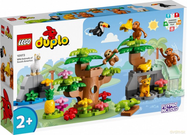 LEGO DUPLO Dzikie zwierzęta Ameryki Południowej (10973) [KLOCKI]