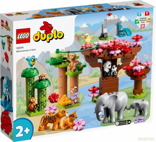 LEGO DUPLO Dzikie zwierzęta Azji (10974) [KLOCKI]