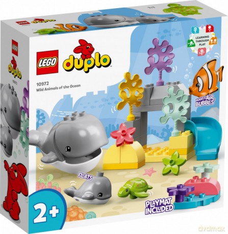 LEGO DUPLO Dzikie zwierzęta oceanów (10972) [KLOCKI]
